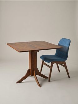 Drop-Leaf Dining Table & Accent Chair