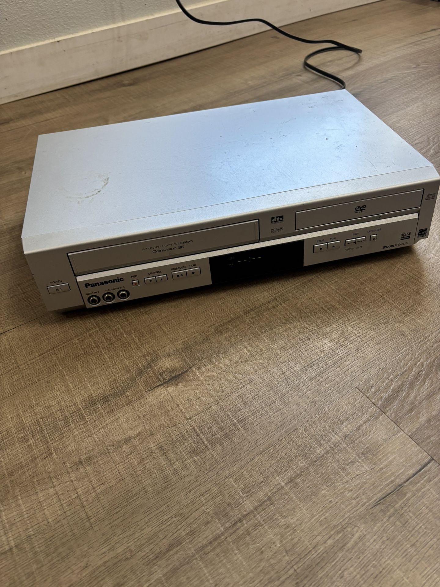 Panasonic DVD VCR Combo Player