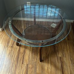 Glass table