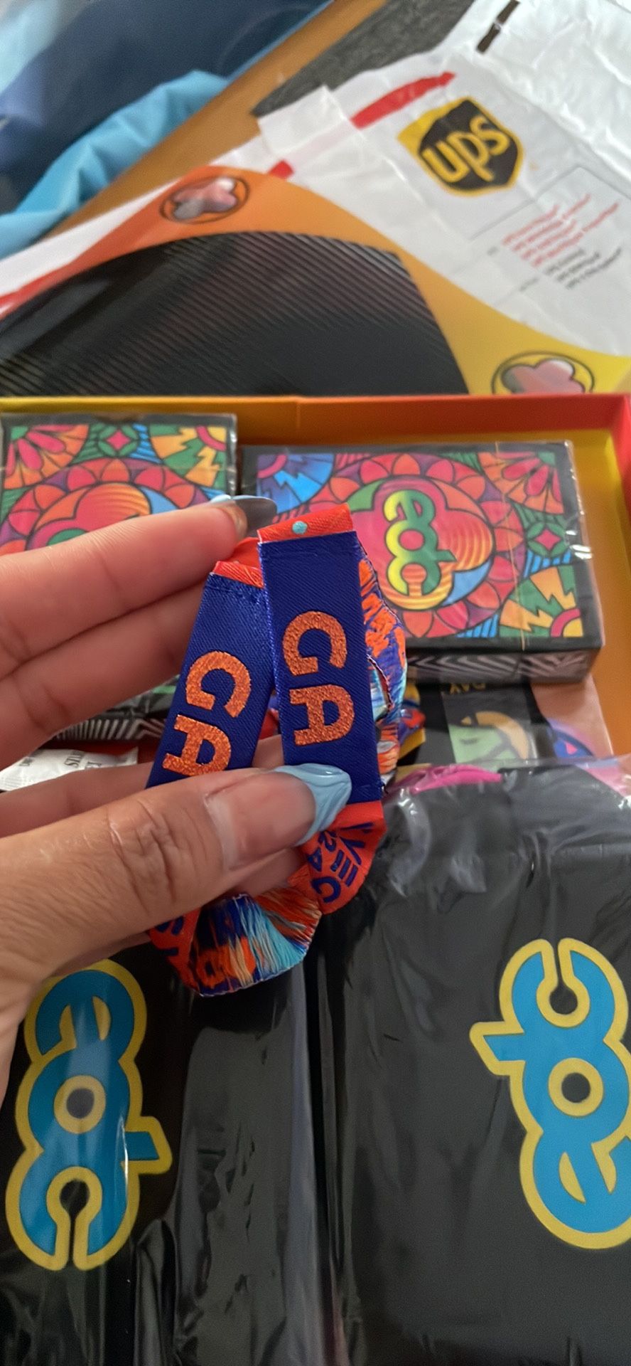 2 EDC GA WRIST BANDS 2024 