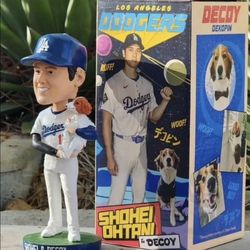 Ohtani and decoy bobblehead