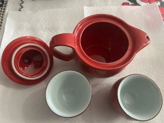 Set de tácitas y jarra