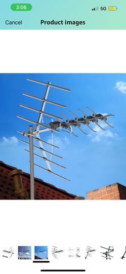 TA-210Y Frequency 470-860MHz 10m 3C2V Double-Head Black Wire Outdoor Antenna Dovetail Guide with Black Stand