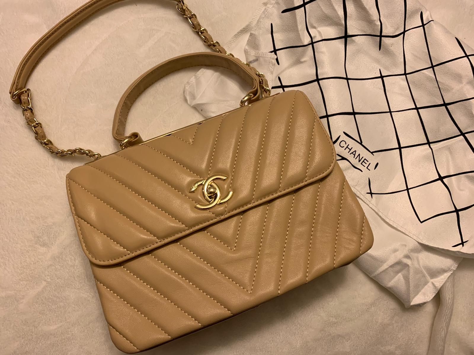 Chanel leather bag