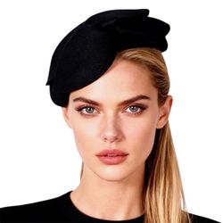 Himesport Wool Fascinator Hat