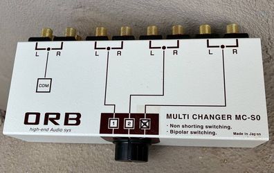 ORB MC-S0 Audiophile Multi Speaker Selector Switch