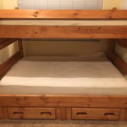 Wooden Bunk bed 