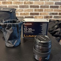 Panasonic Lumix G X Vario 12-35mm F2.8 Power OIS Lens – Micro Four Thirds MFT