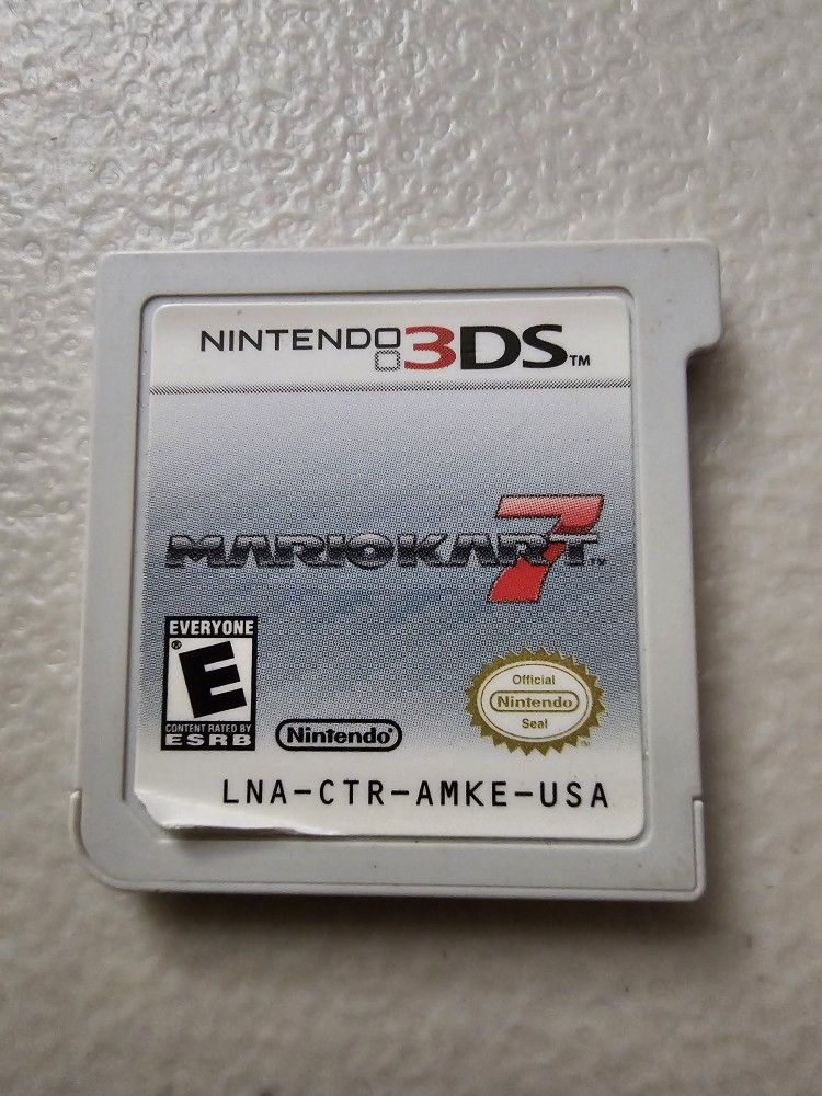 Mario Kart 7 Game And Manual For Nintendo 3DS