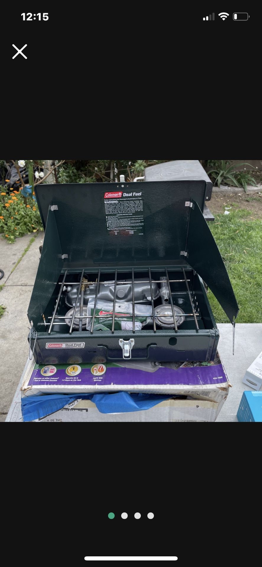 Coleman Duel Fuel Stove 424