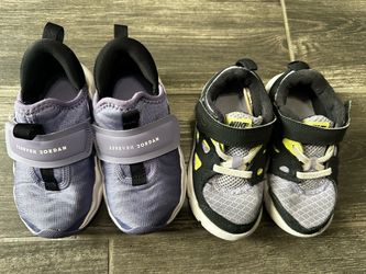 7.5 Toddler Jordan and Nike Sneakers Bundle