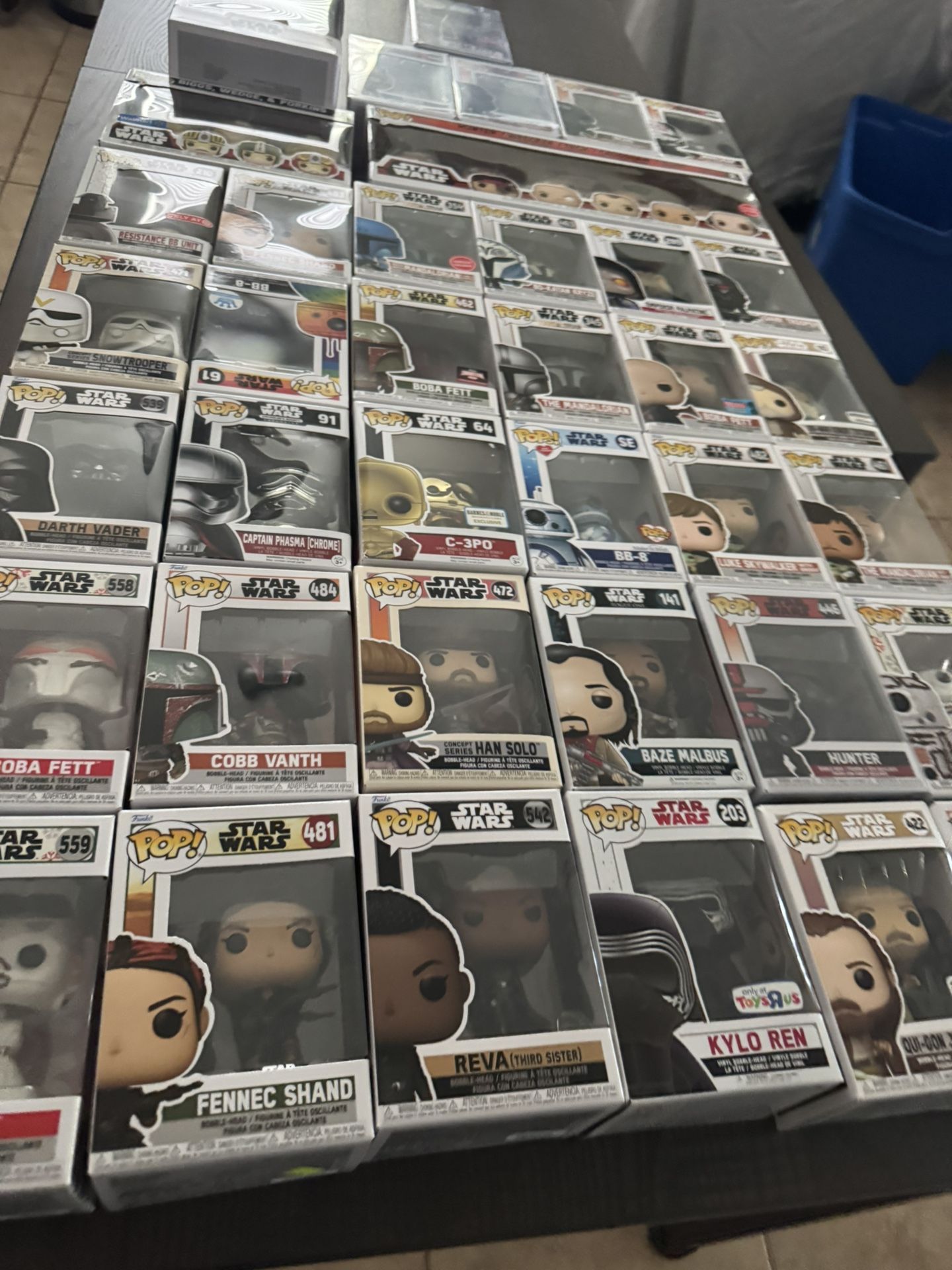 44 Star Wars Funko Pops All New