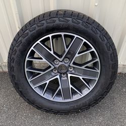 OEM Jeep Mopar Wrangler Rubicon 4xE 20x8.0J 20” Rim And Tire (2 Available)