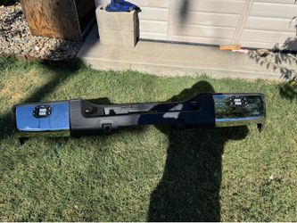 Chevrolet Silverado rear bumper