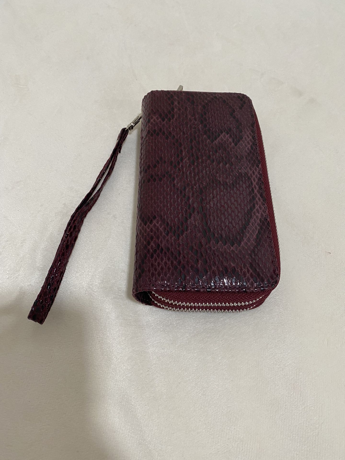 Snake Print Wallet 