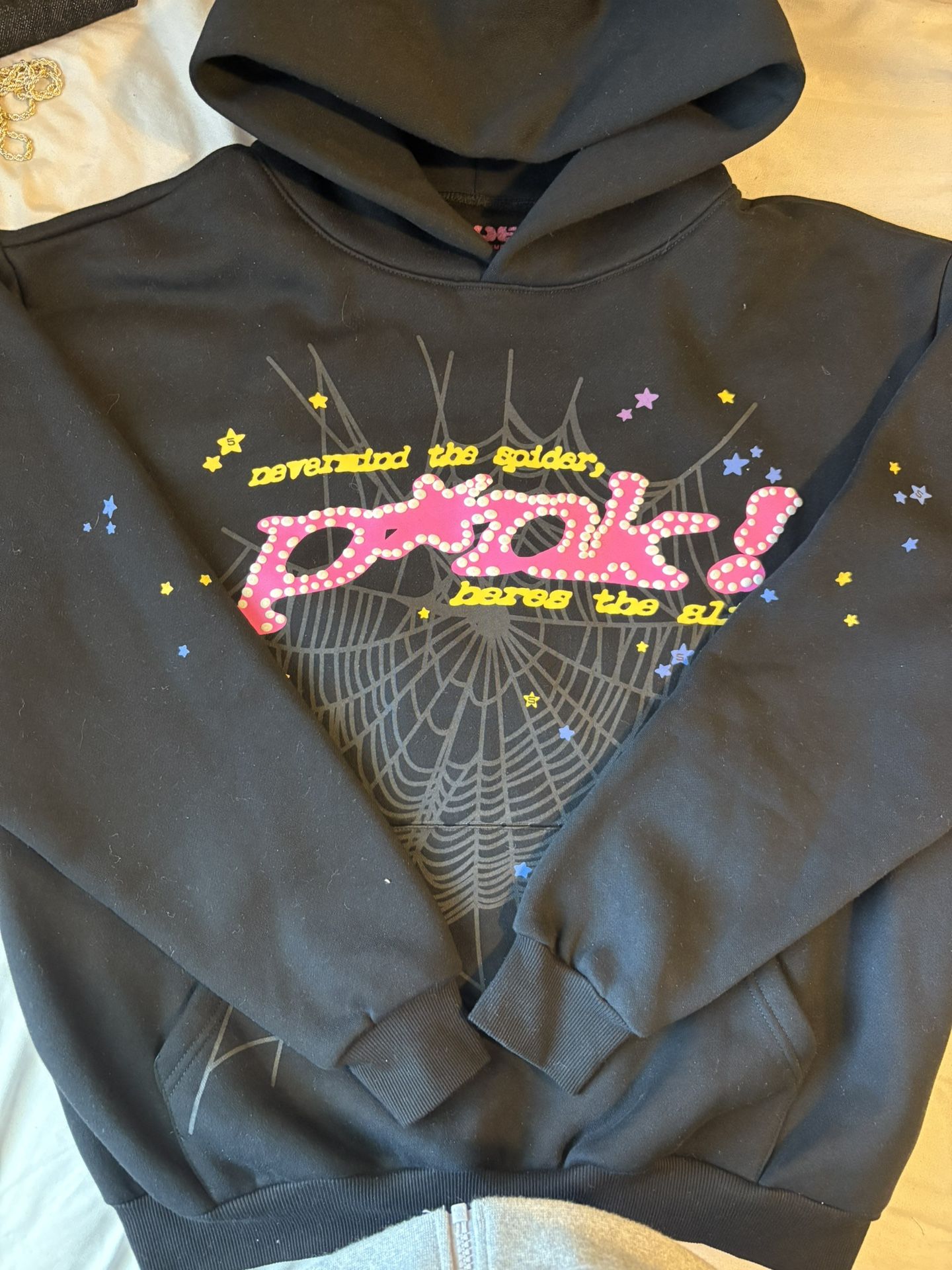Sp5der P!nk Size Large