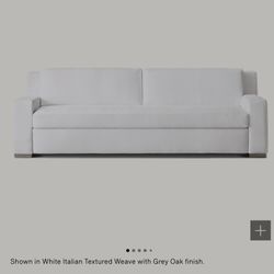 Restoration Hardware White Sleeper Sofa