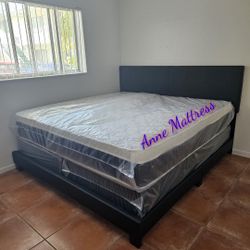 NEW KING PILLOW TOP MATTRESS AND BOX SPRING
