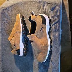 Men's ZUODI Sport Comfort Slip-On Trail/Casual Shoes - Tan Suede