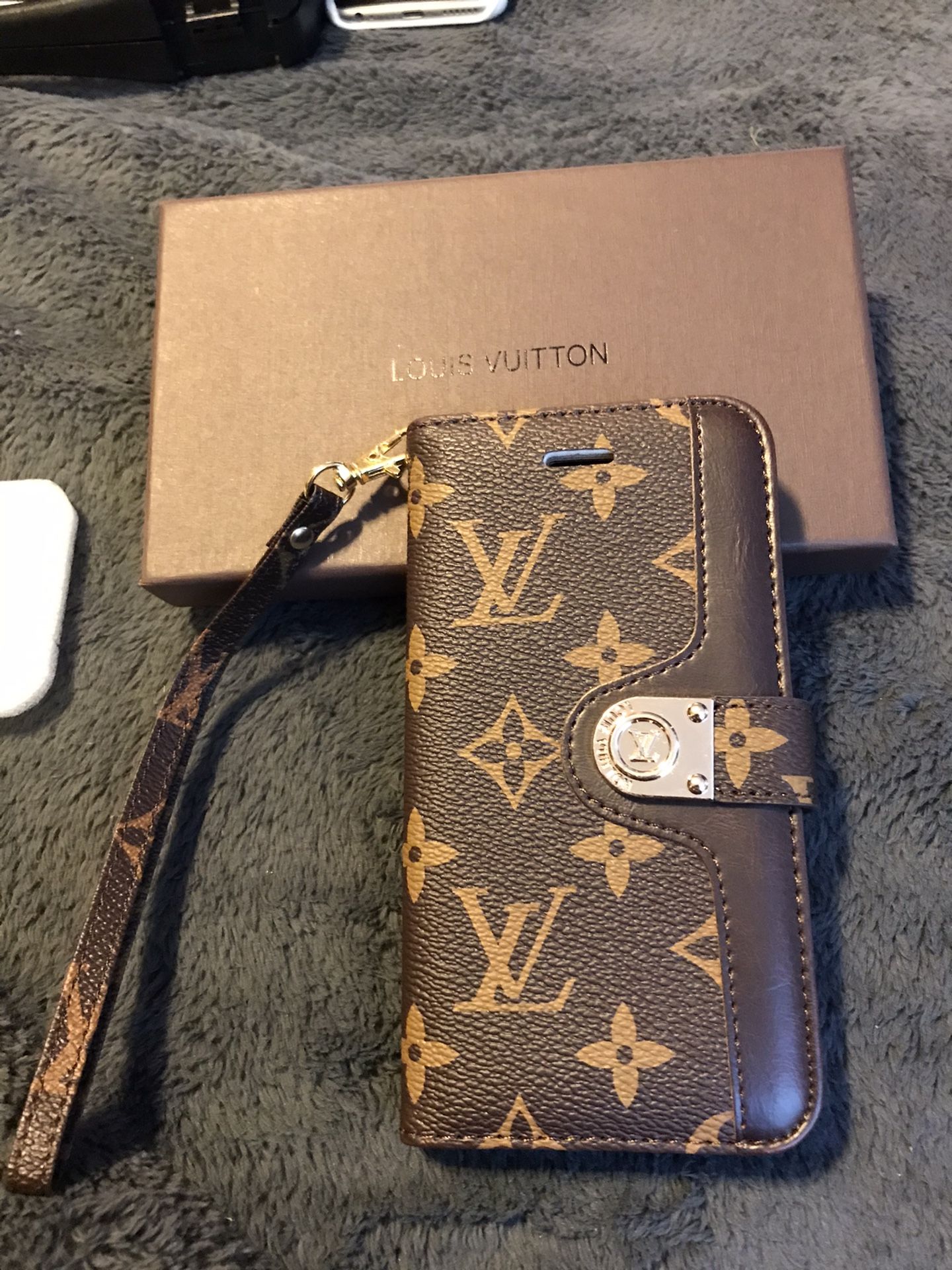 iPhone X wallet cell case LV