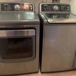 Samsung Washer And Dryer w/ Steam Settings