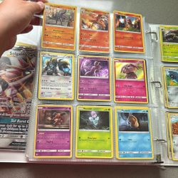 Page Of Live Action Pokémon Cards 