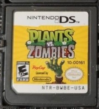 Nintendo DS Plants vs Zombies