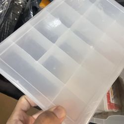 Plastic Accessorie Containers 4 Pc