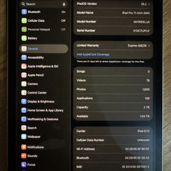 iPad Pro M4 2TB Cellular 11”