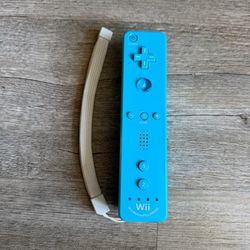 Blue Nintendo Wii Motion Plus Controller