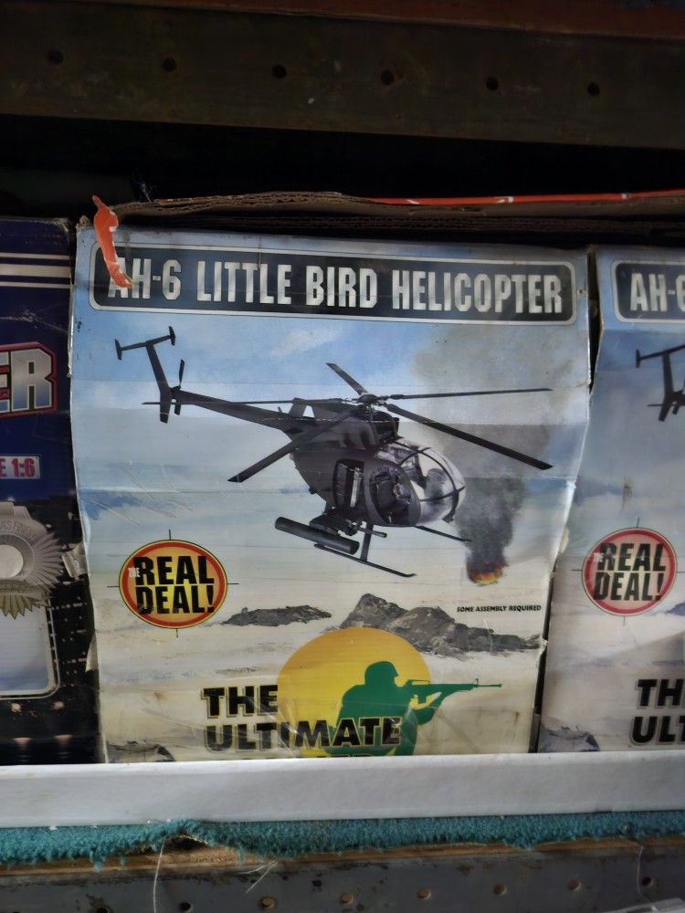 20th Century Toys 1:6 Scale Littlebird Helicopter