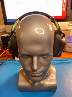 Skullcandy SLYR Multi-Platform Wired Gaming Headset - Black & Green No Boom Mic