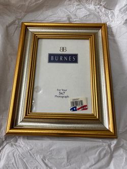 Burnes 5x7 decorative picture frame