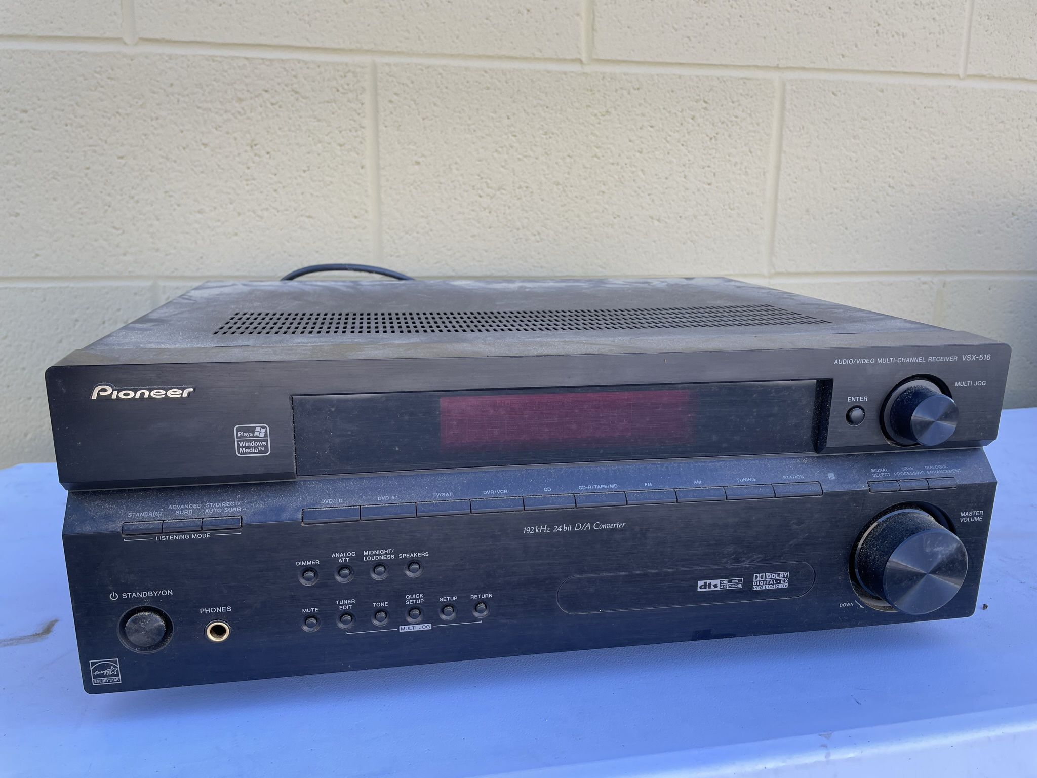 PIONEER VSX-516 Home Theater Surround Sound Receiver
