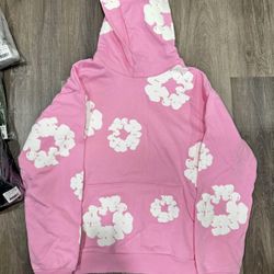 Pink Denim Tears Hoodie 