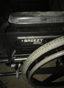 Breezy 600 wheelchair