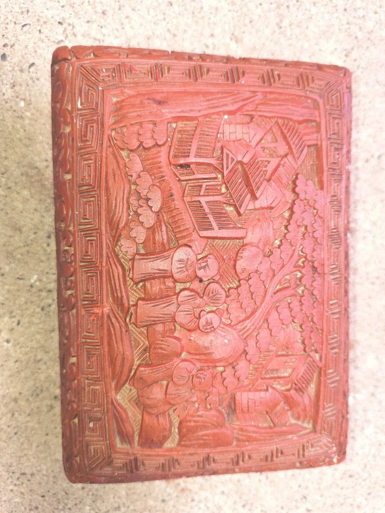 Chinese Carved Box