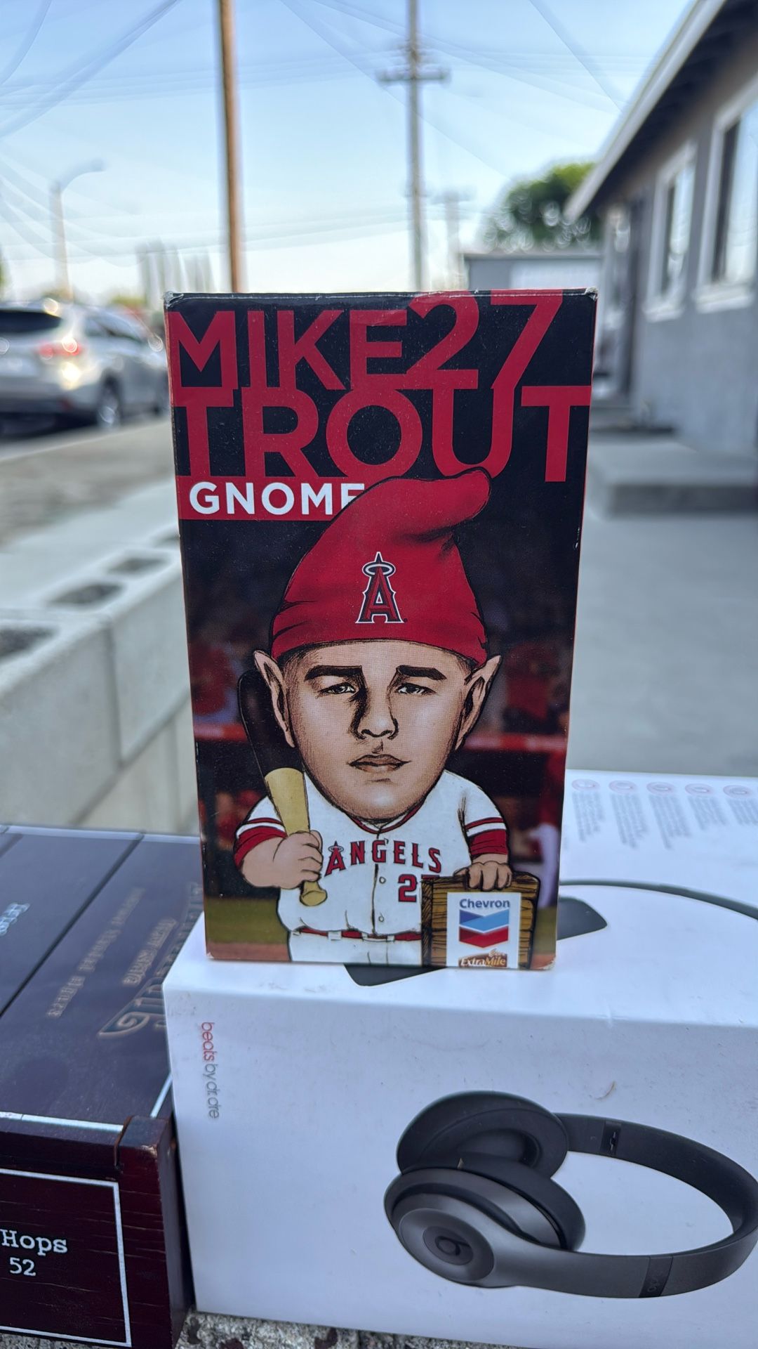 Mike Trout Gnome Bobble Head