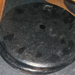 Barbell plate