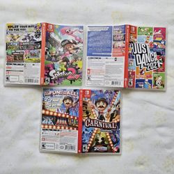 Nintendo Switch Video Games $15 Each 