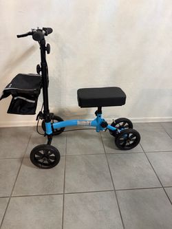 Knee Scooter Walker with Carry Bag