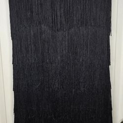 Spirit Halloween Women's Black Flapper Girl Dress Costume Party Cosplay 