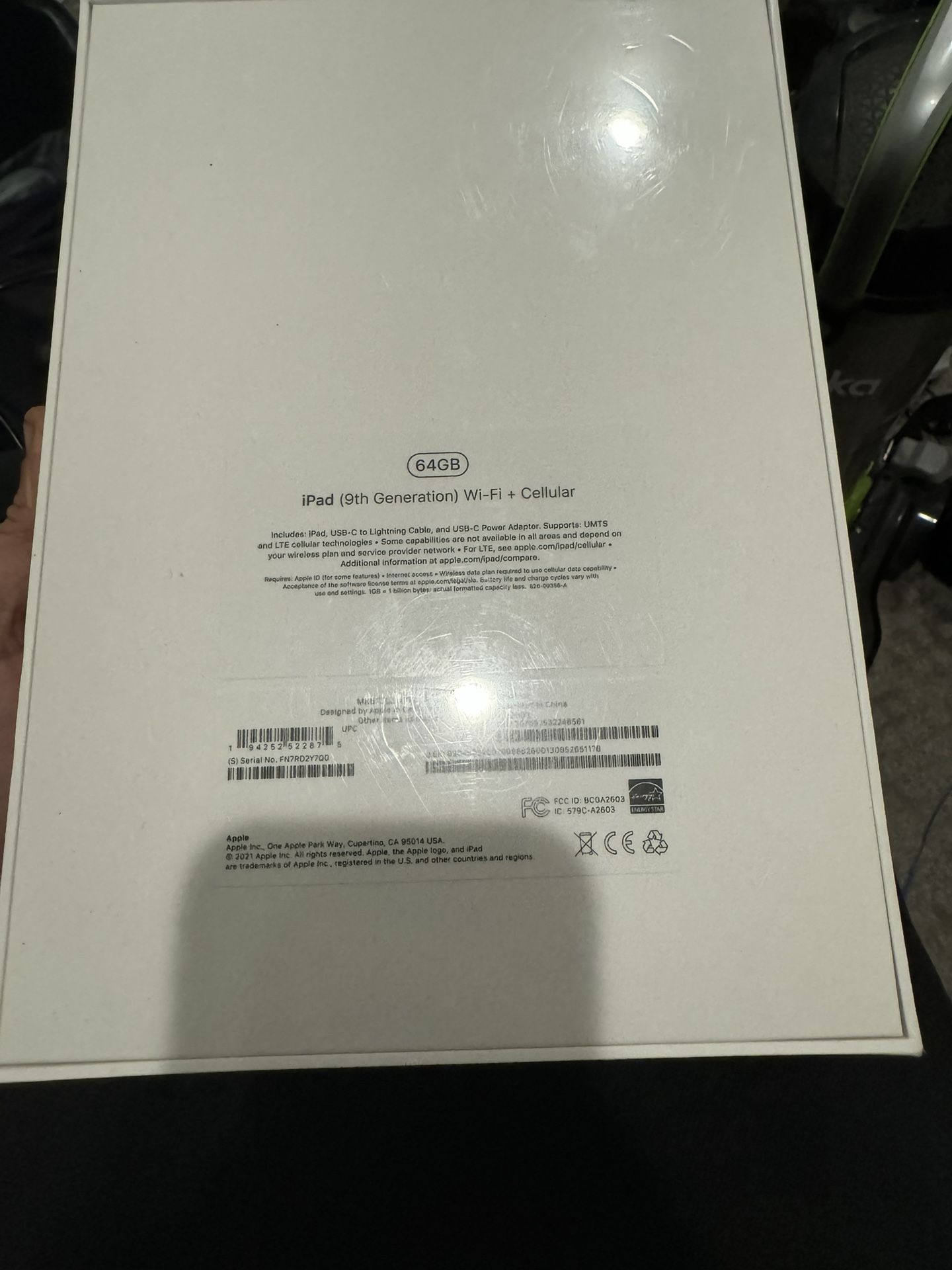 apple Ipad 9th gen 64gb