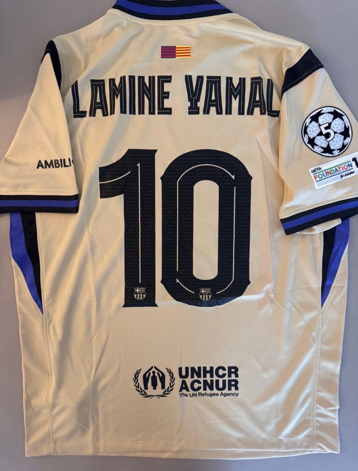 Lamine Yamal 2025 Koby Bryant Soccer Jersey