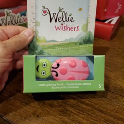 American Girl Wellie Wisher Little Lady Bug Brush