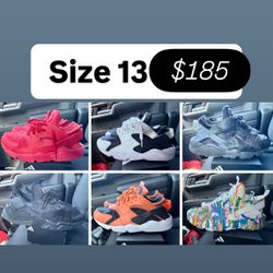 Men’s Nikes Huaraches All Size 13