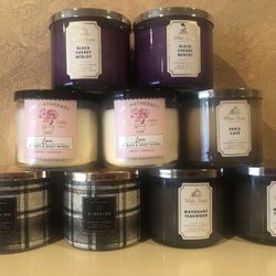 Bath And Body Works 3 Wicks Candles 