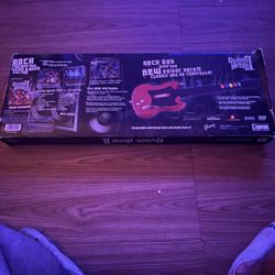 Guitar hero 2 game guitar: $10