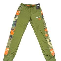 Boys Nike Camo Green Pants Size M 10-12