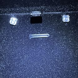 Sterling Silver Moissanite Earrings 